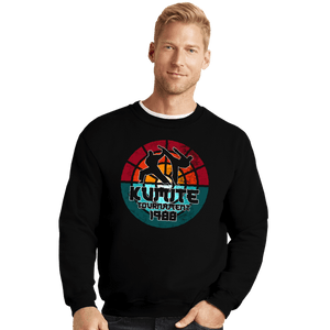 Secret_Shirts Crewneck Sweater, Unisex / Small / Black Kumite Tournament