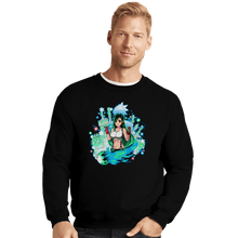 Load image into Gallery viewer, Shirts Crewneck Sweater, Unisex / Small / Black The Monk
