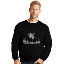 Load image into Gallery viewer, Secret_Shirts Crewneck Sweater, Unisex / Small / Black Welcome To Small Heath
