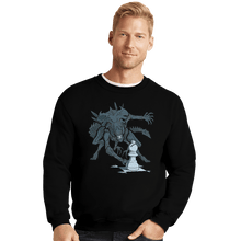 Load image into Gallery viewer, Shirts Crewneck Sweater, Unisex / Small / Black Queen Takes Bishop
