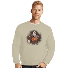 Load image into Gallery viewer, Shirts Crewneck Sweater, Unisex / Small / Sand Mysterious fossil
