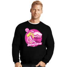 Load image into Gallery viewer, Daily_Deal_Shirts Crewneck Sweater, Unisex / Small / Black Barbenheimer Bomb
