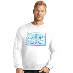 Shirts Crewneck Sweater, Unisex / Small / White Joseph Exe