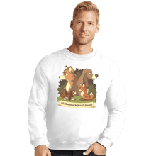 Load image into Gallery viewer, Shirts Crewneck Sweater, Unisex / Small / White Forever Is A Long Time

