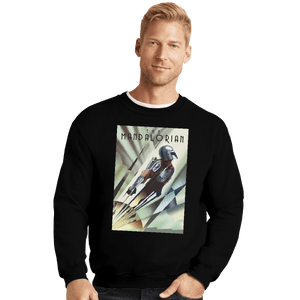Shirts Crewneck Sweater, Unisex / Small / Black The Mandoteer