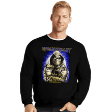 Load image into Gallery viewer, Daily_Deal_Shirts Crewneck Sweater, Unisex / Small / Black Powermoon
