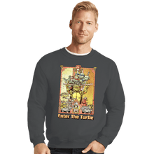 Load image into Gallery viewer, Secret_Shirts Crewneck Sweater, Unisex / Small / Charcoal Enter The Turtles

