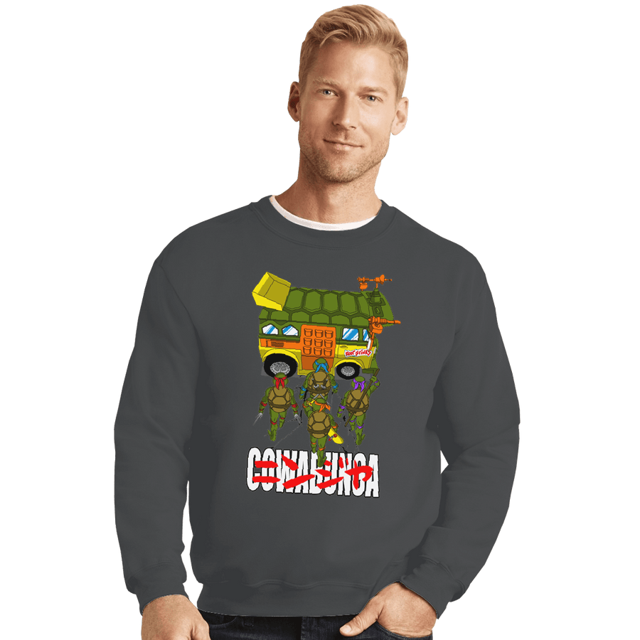 Shirts Crewneck Sweater, Unisex / Small / Charcoal Akirabunga