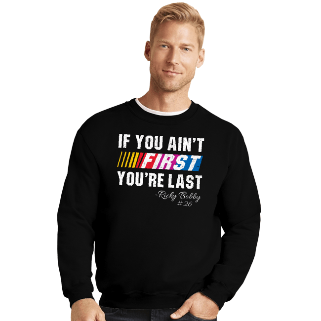 Secret_Shirts Crewneck Sweater, Unisex / Small / Black Ain't First