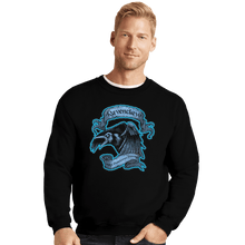Load image into Gallery viewer, Shirts Crewneck Sweater, Unisex / Small / Black Ravenclaw
