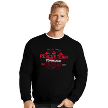 Load image into Gallery viewer, Shirts Crewneck Sweater, Unisex / Small / Black Predator Rescue Team

