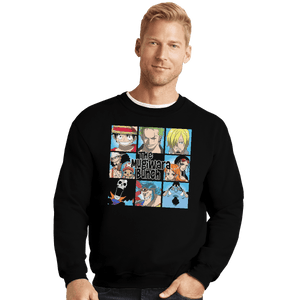 Shirts Crewneck Sweater, Unisex / Small / Black The Mugiwara Bunch