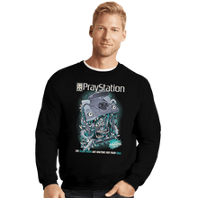 Load image into Gallery viewer, Shirts Crewneck Sweater, Unisex / Small / Black The Praystation
