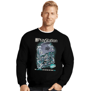 Shirts Crewneck Sweater, Unisex / Small / Black The Praystation