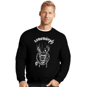 Shirts Crewneck Sweater, Unisex / Small / Black Morph Or Die