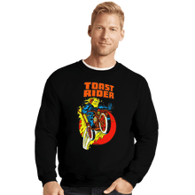 Load image into Gallery viewer, Shirts Crewneck Sweater, Unisex / Small / Black Toast Rider
