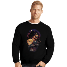 Load image into Gallery viewer, Shirts Crewneck Sweater, Unisex / Small / Black Wings Of Freedom
