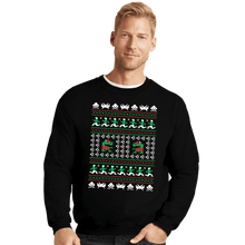Load image into Gallery viewer, Shirts Crewneck Sweater, Unisex / Small / Black Games Of Christmas Past
