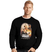 Load image into Gallery viewer, Shirts Crewneck Sweater, Unisex / Small / Black Threat Level Midnight

