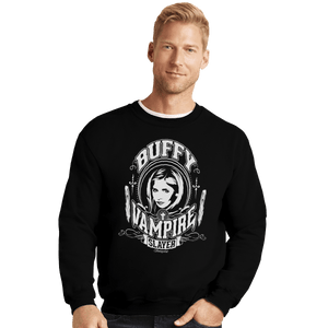 Shirts Crewneck Sweater, Unisex / Small / Black Slayer