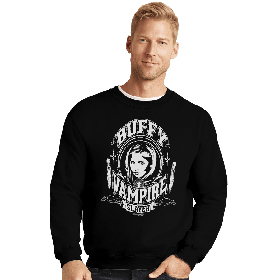 Shirts Crewneck Sweater, Unisex / Small / Black Slayer