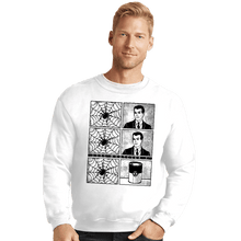 Load image into Gallery viewer, Secret_Shirts Crewneck Sweater, Unisex / Small / White Spider Can
