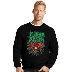 Shirts Crewneck Sweater, Unisex / Small / Black Wrath Of Mother