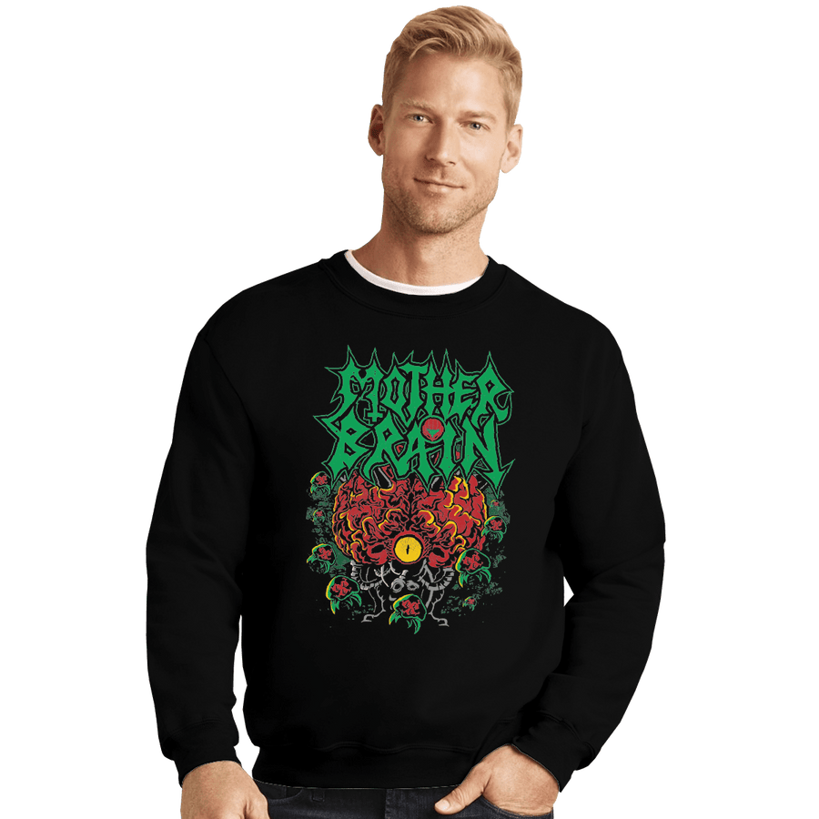 Shirts Crewneck Sweater, Unisex / Small / Black Wrath Of Mother