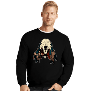 Secret_Shirts Crewneck Sweater, Unisex / Small / Black Prey