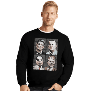 Shirts Crewneck Sweater, Unisex / Small / Black Ex Prez