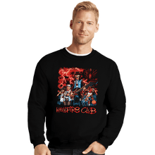 Load image into Gallery viewer, Daily_Deal_Shirts Crewneck Sweater, Unisex / Small / Black Hellfirez
