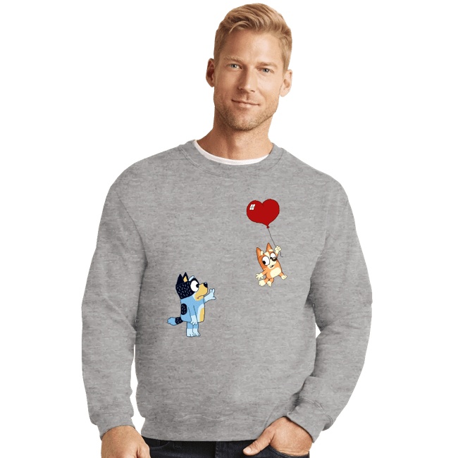 Secret_Shirts Crewneck Sweater, Unisex / Small / Sports Grey Bingo Balloon