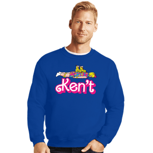 Daily_Deal_Shirts Crewneck Sweater, Unisex / Small / Royal Blue Ken't