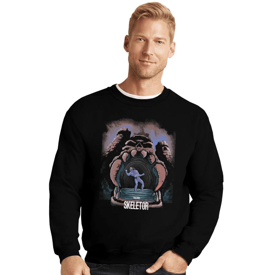 Shirts Crewneck Sweater, Unisex / Small / Black The Skeletor