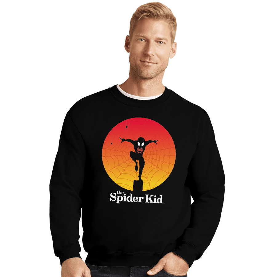 Shirts Crewneck Sweater, Unisex / Small / Black The Spider Kid