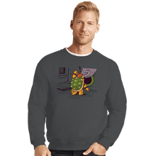 Load image into Gallery viewer, Shirts Crewneck Sweater, Unisex / Small / Charcoal Kingdom Redemption
