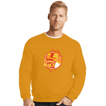 Load image into Gallery viewer, Shirts Crewneck Sweater, Unisex / Small / Gold The Secret Cocktail
