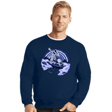 Load image into Gallery viewer, Daily_Deal_Shirts Crewneck Sweater, Unisex / Small / Navy Steven and Khonshu

