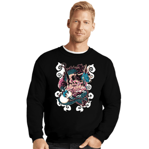 Shirts Crewneck Sweater, Unisex / Small / Black Kaidou of the Beasts