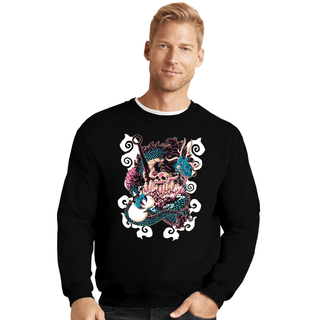 Shirts Crewneck Sweater, Unisex / Small / Black Kaidou of the Beasts