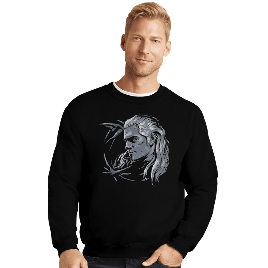 Shirts Crewneck Sweater, Unisex / Small / Black Monster Slayer