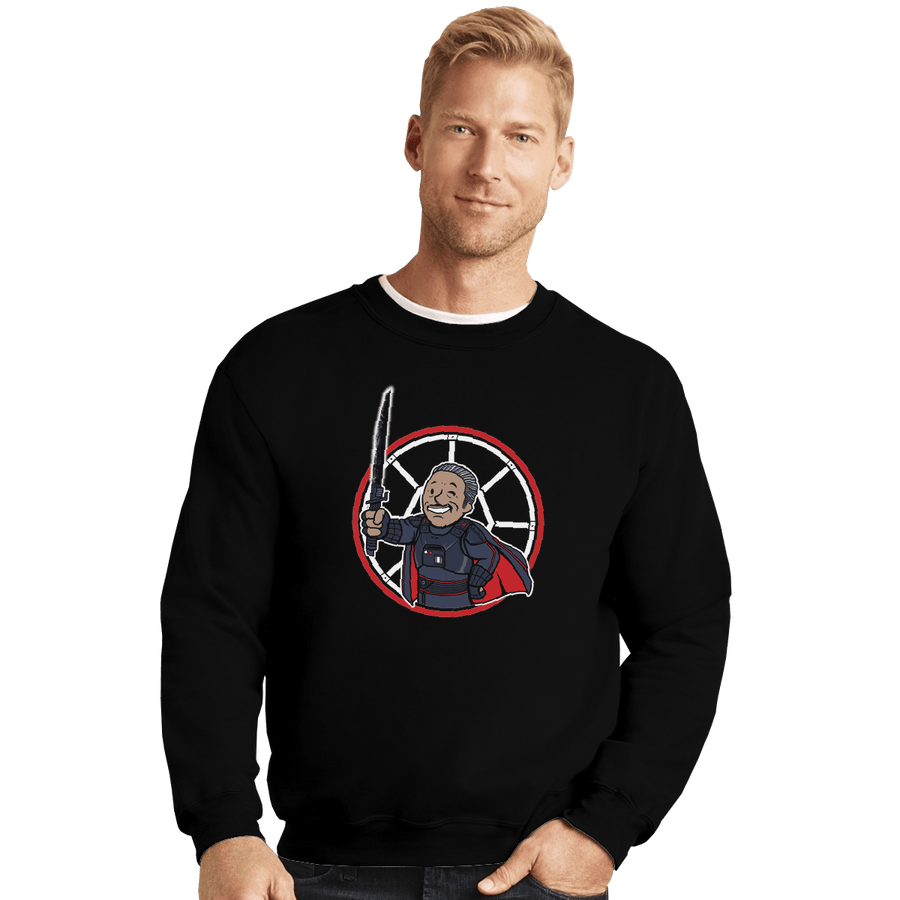Shirts Crewneck Sweater, Unisex / Small / Black Moff Boy
