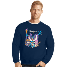 Load image into Gallery viewer, Secret_Shirts Crewneck Sweater, Unisex / Small / Navy Dragon Team
