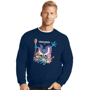 Secret_Shirts Crewneck Sweater, Unisex / Small / Navy Dragon Team