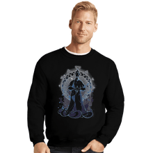 Load image into Gallery viewer, Shirts Crewneck Sweater, Unisex / Small / Black Hades Darkness
