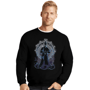 Shirts Crewneck Sweater, Unisex / Small / Black Hades Darkness