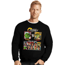 Load image into Gallery viewer, Daily_Deal_Shirts Crewneck Sweater, Unisex / Small / Black Fight Night
