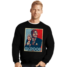 Load image into Gallery viewer, Daily_Deal_Shirts Crewneck Sweater, Unisex / Small / Black Skroob Hope
