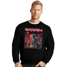 Load image into Gallery viewer, Shirts Crewneck Sweater, Unisex / Small / Black Iron Mando
