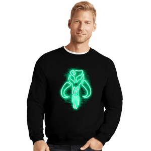 Secret_Shirts Crewneck Sweater, Unisex / Small / Black Club Mando